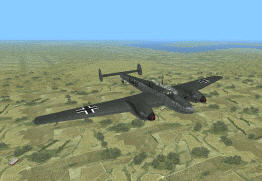 Ki-46-III Dinah (as Bf110C in scenario)
